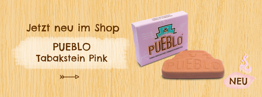 PUEBLO Tabakbefeuchterstein Pink jetzt im Shop erhältlich