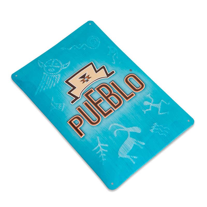 PUEBLO Blechschild